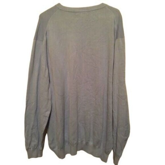 LANDS' END SIZE XXL RADIO SHACK CELLULAR ONE SIZE XXL V-NECK SWEATER *NEW* - Picture 4 of 4